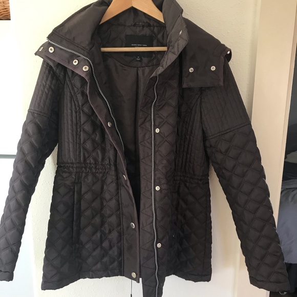 NWT Marc New York- color Gun Metal -Puffer Jacket - Picture 5 of 8